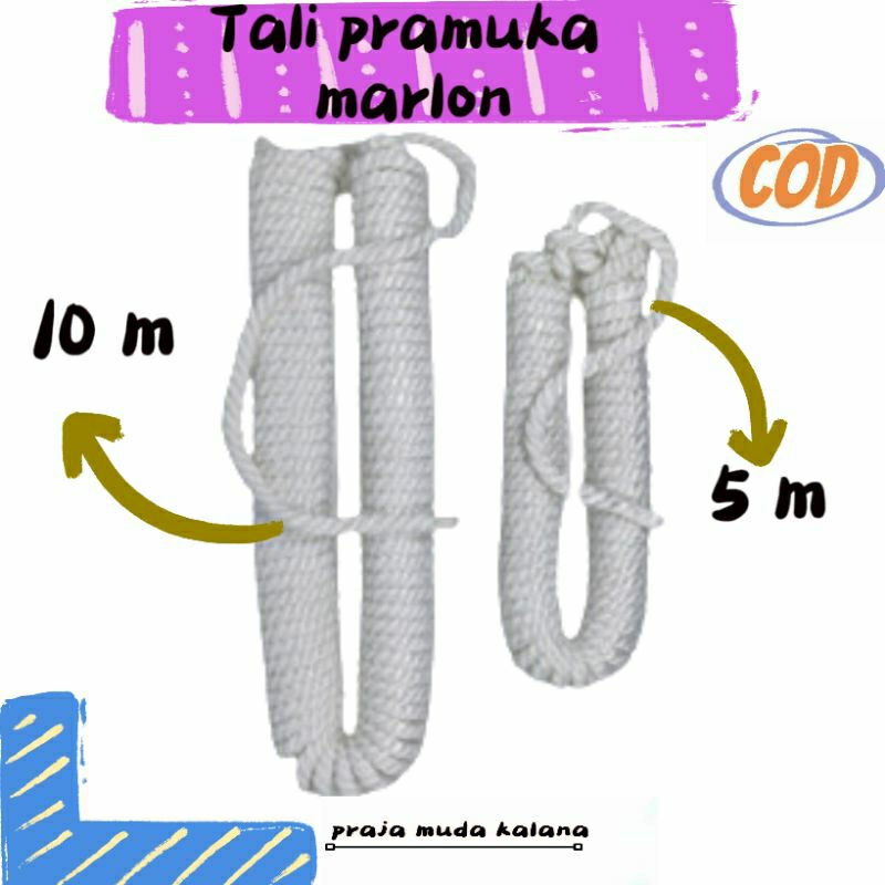 

Tali PramukaBahan Serat dan Nylon