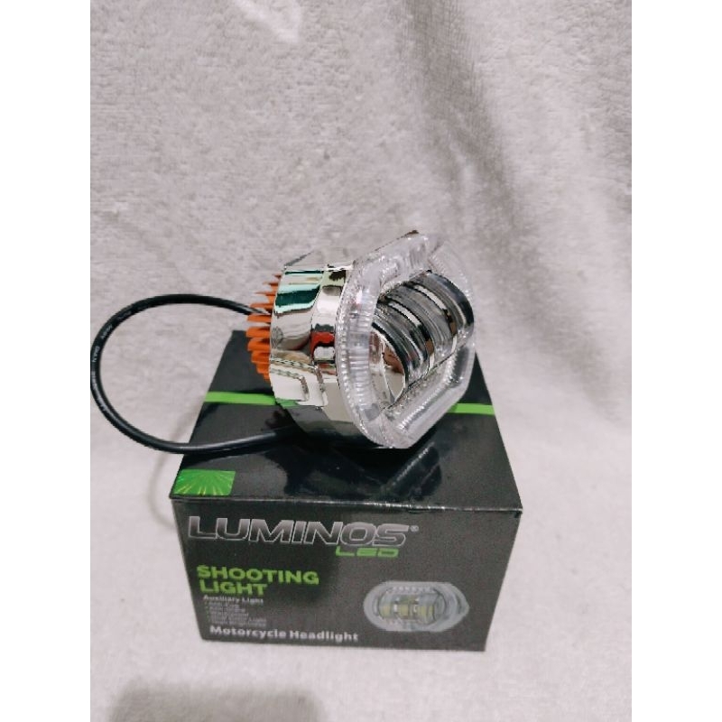 lampu depan proji luminos biled daymaker lampu proji luminos 2,5 inci hi low putih kuning lampu proj