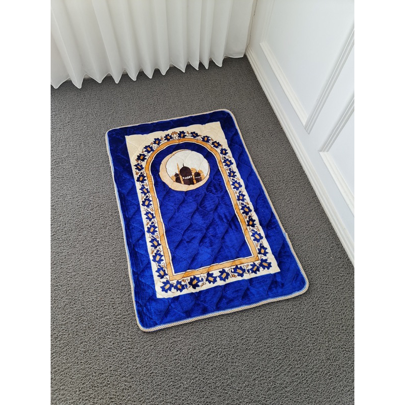 Sajadah tebal turki emboss import premium  menarik dan mewah.