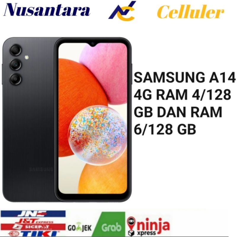 HP SAMSUNG GALAXY A14 RAM 6/128 GB[Samsung A14 4G 6/128] Garansi Resmi