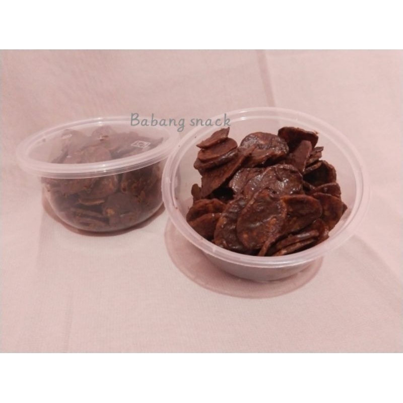 

keripik pisang coklat lumer 100gr/babang snack