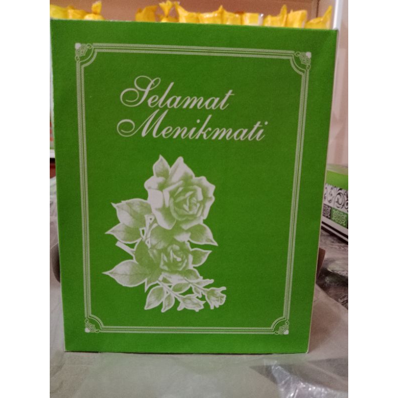 10 PCS - KOTAK KUE/KOTAK NASI 14x18/DUS KUE/DUS NASI