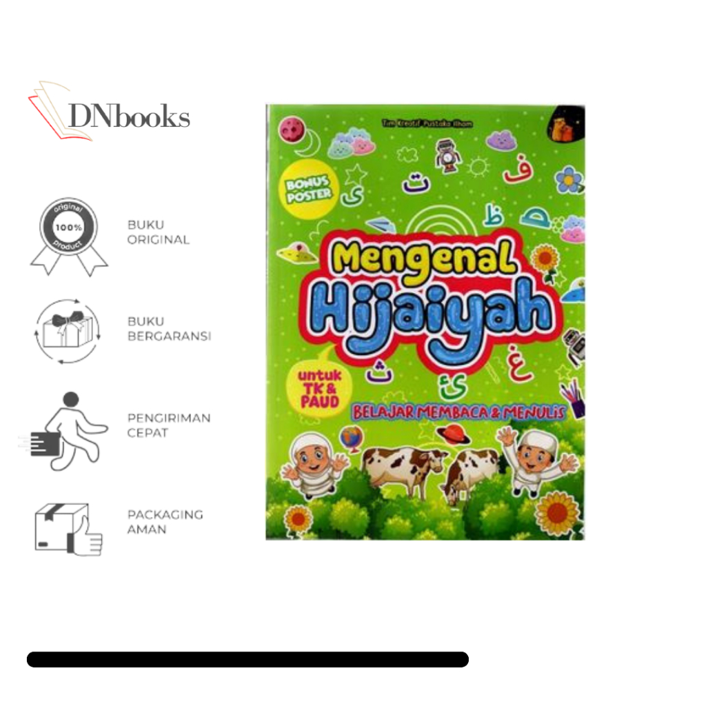 BUKU HIJAIYAH ANAK - HURUF HIJAIYAH - MENGENAL HIJAIYAH UNTUK TK & PAUD