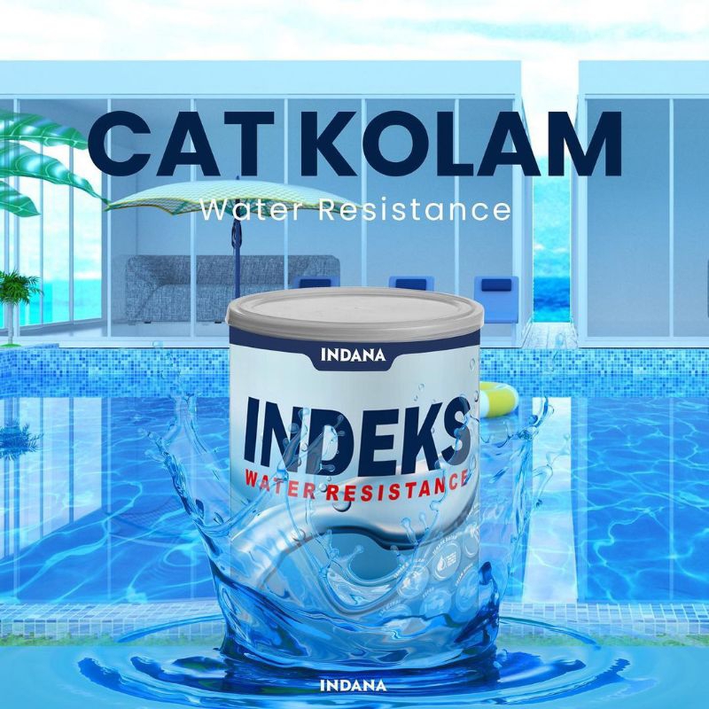 cat kolam ikan Indeks 0,8ltr