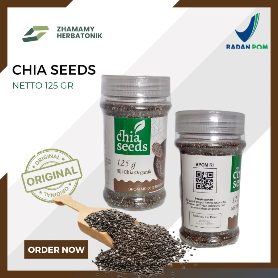 

CHIA SEEDS program diet original 125gram - Biji chia organic