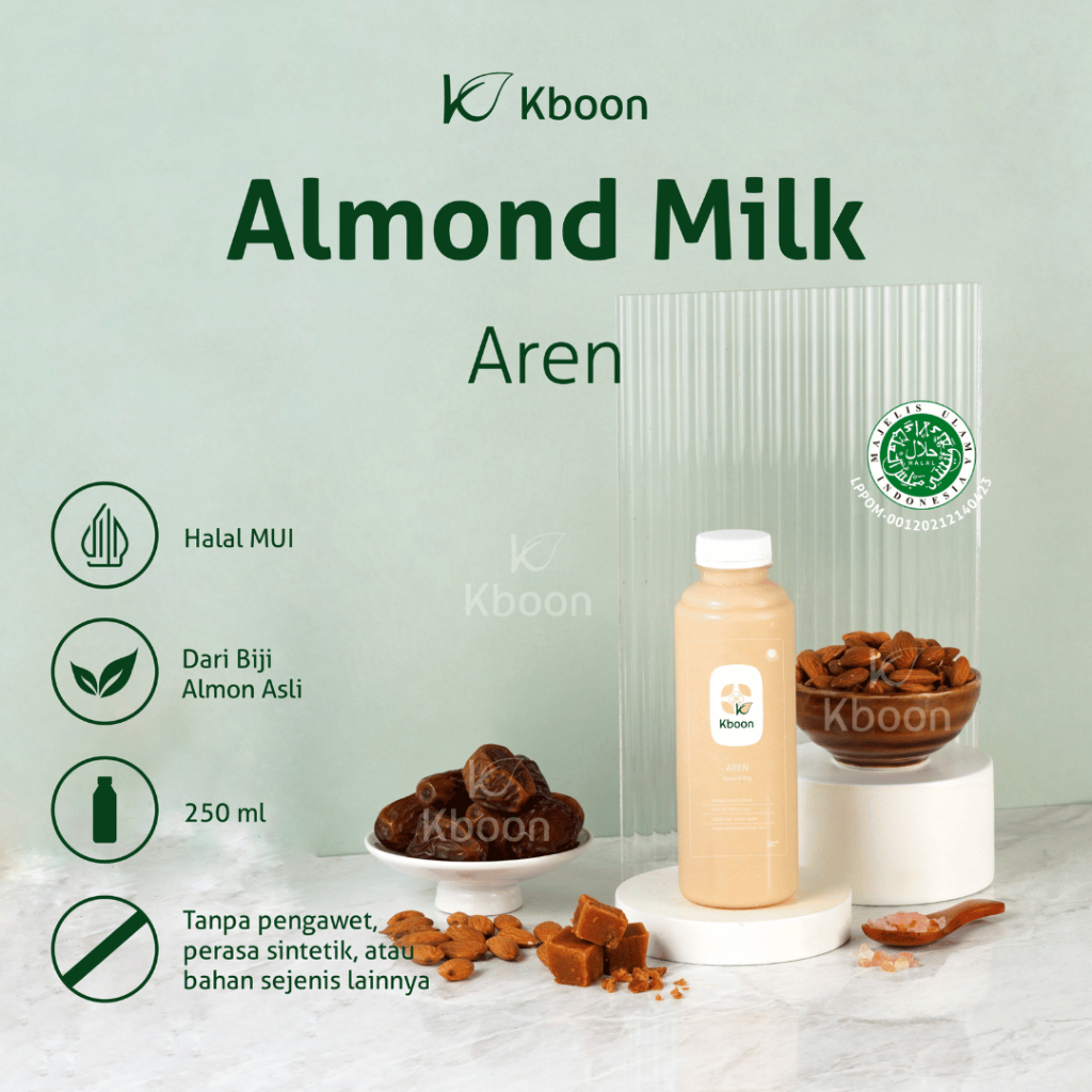 

Almond Milk Aren 250ml Kboon