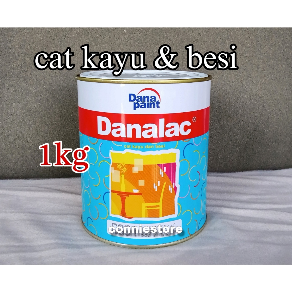 DANALAC 1kg Danapaint Tingting PUTIH Cat Minyak Kayu Besi