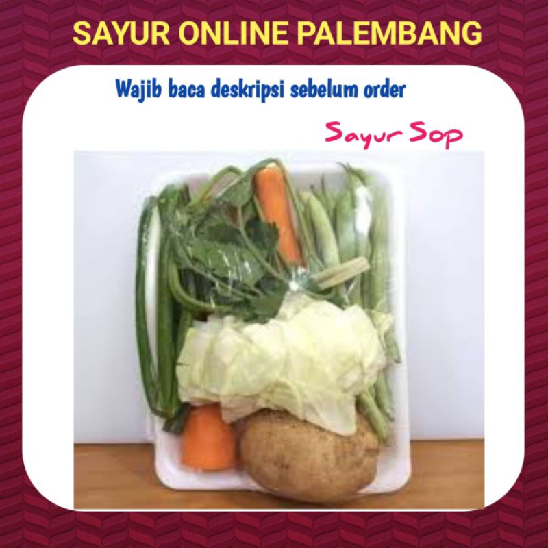 

Paket Sayur Sop Per Bungkus - Sayur Sayuran Segar Palembang