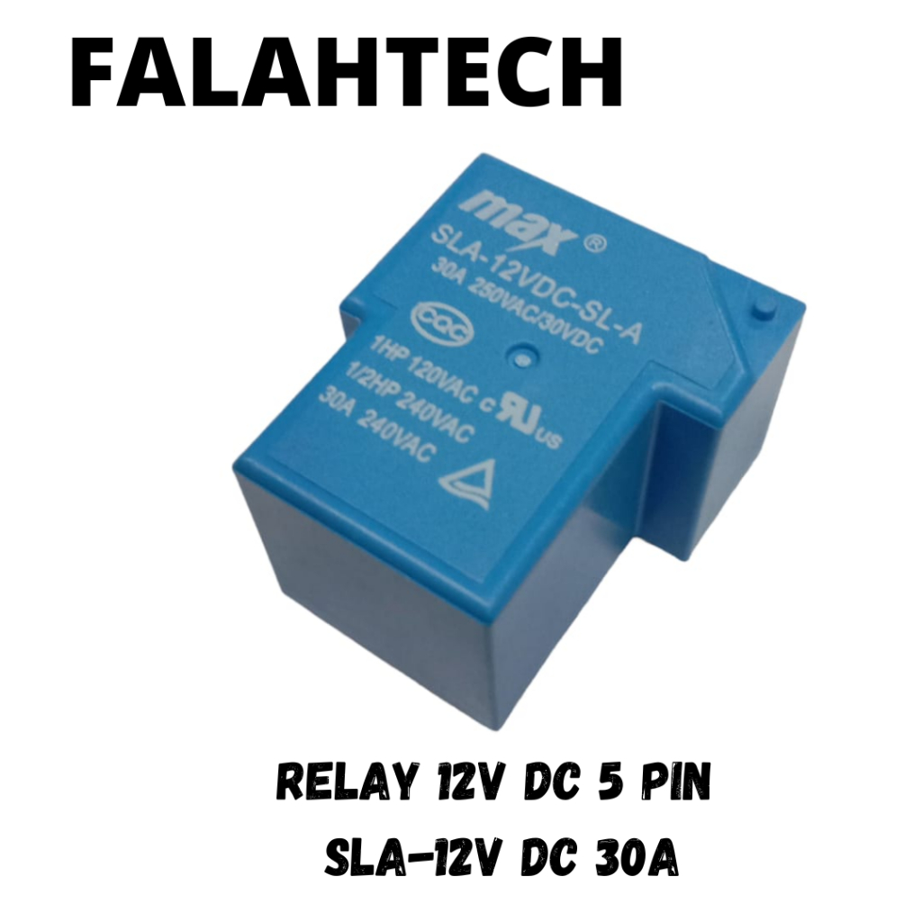 RELAY 12V DC 5 PIN RILAY SLA-12VDC-SL-A 30A RELAY KODOK