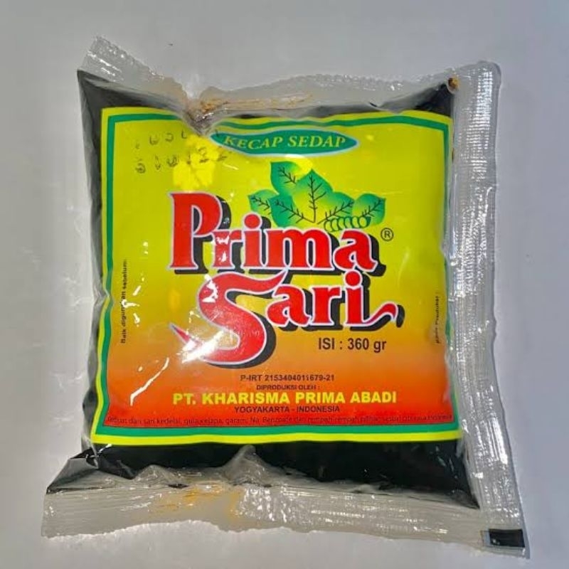 

KECAP SEDAP PRIMA SARI NETTO 360 GR