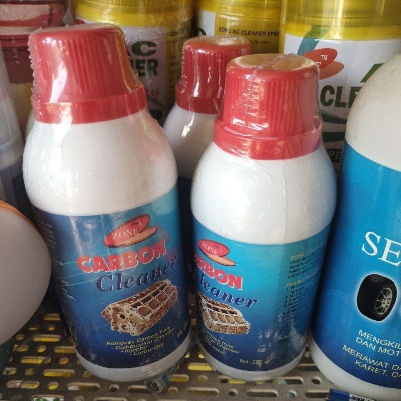 Carbon cleaner merek zone. cairan gurah mobil