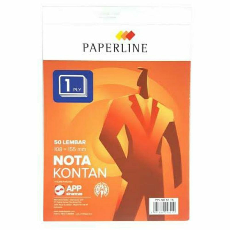 

Nota kontan paperline 1 ply / per pcs