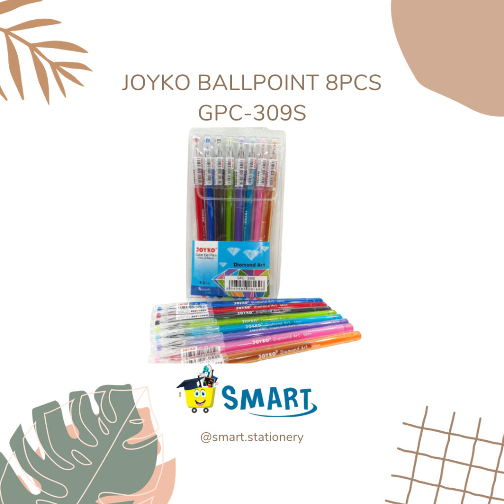 

JOYKO BALLPOINT 8PCS GPC-309S