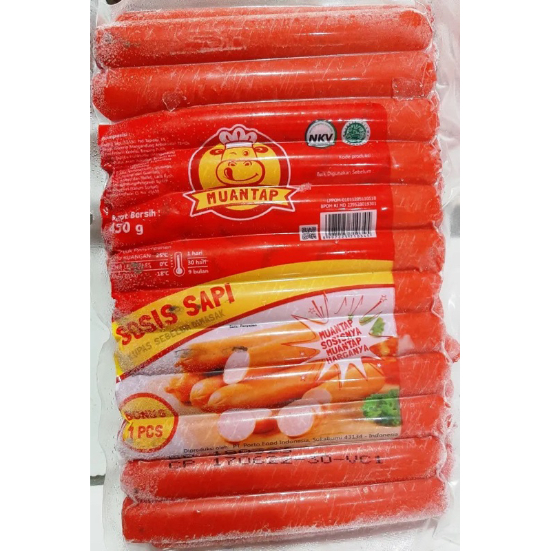 

Sosis sapi muantap 25pcs