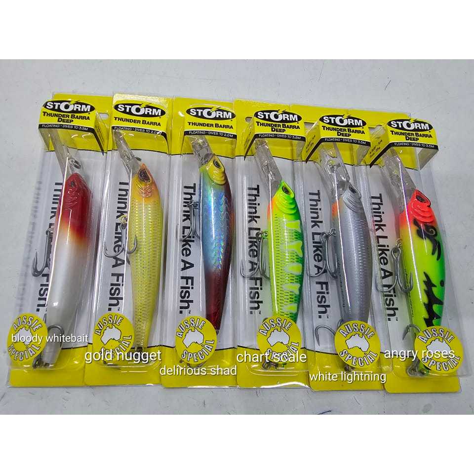 Lure STORM THUNDER BARRA DEEP (11cm / 25gram) FLOATING