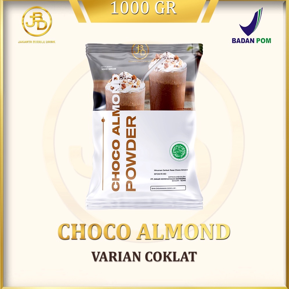 

✦MURAH LEBAY✦ Bubuk Minuman Premium CHOCO ALMOND -Jakarta Bubble Drink | BPOM&HALAL