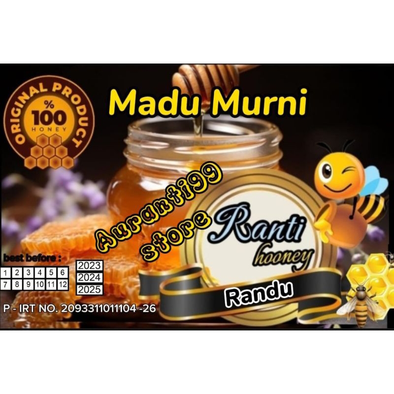 

madu murni madu randu murni garansi & gratis packing