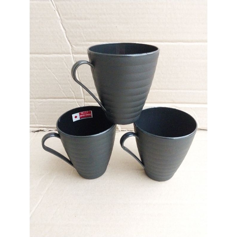 Gelas Plastik 400ml Japan Series/Gelas Plastik/Cangkir Plastik/Gelas Gagang Plastik 5216 - Clio