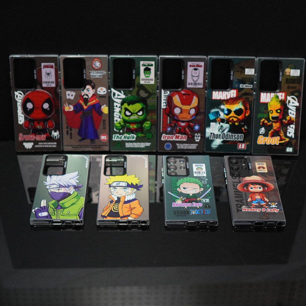 SIMD SAMSUNG  CASING PELINDUNG AVENGERS NARUTO KAKASHI AND ONE PIECE FOR SAMSUNG A12 A24 A50S SOFT C