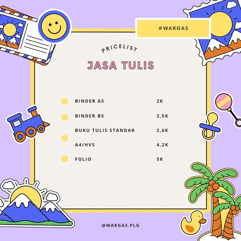 

Jasa Tulis