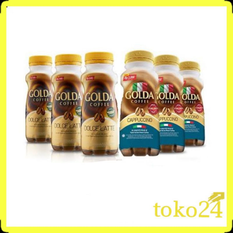 

Golda Coffee 200 ml 1 Pack isi 12