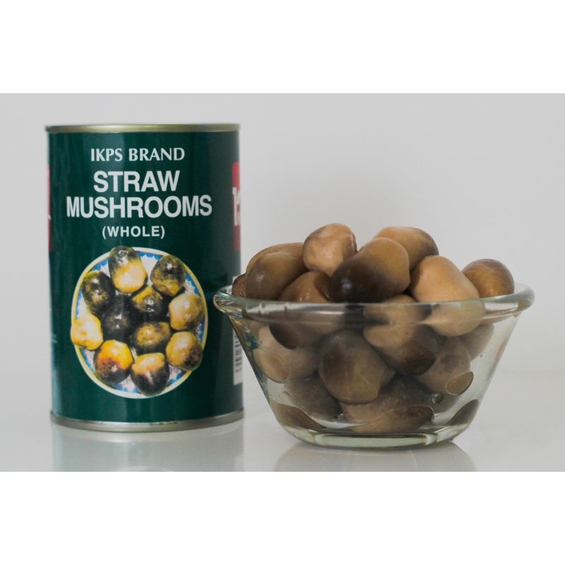 

Jamur Merang Dalam Larutan Garam / Straw Mushroom / Jamur Kaleng IKPS 425gram