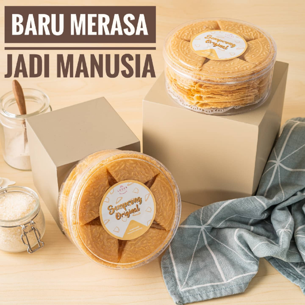

LOVES SEMPRONG — Original — Kue Kering Loves Semprong Lipat Isi — Semprong Original