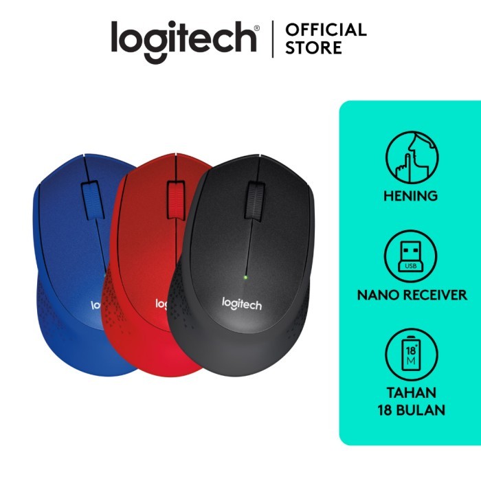 Mouse Logitech M331 Wireless Silent Click