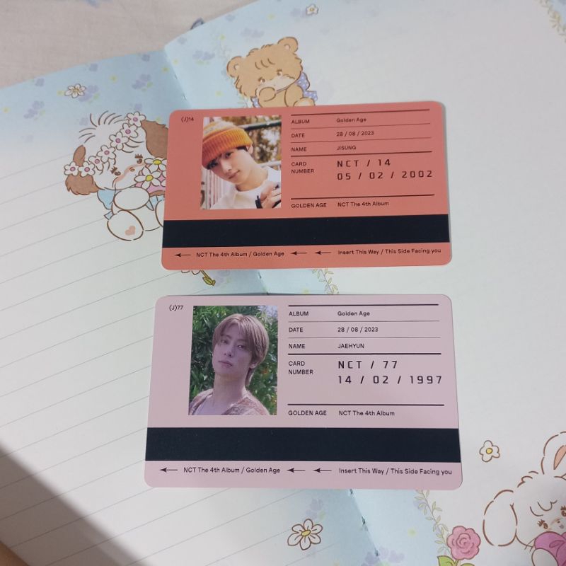 transportation card golden age jaehyun jisung nct
