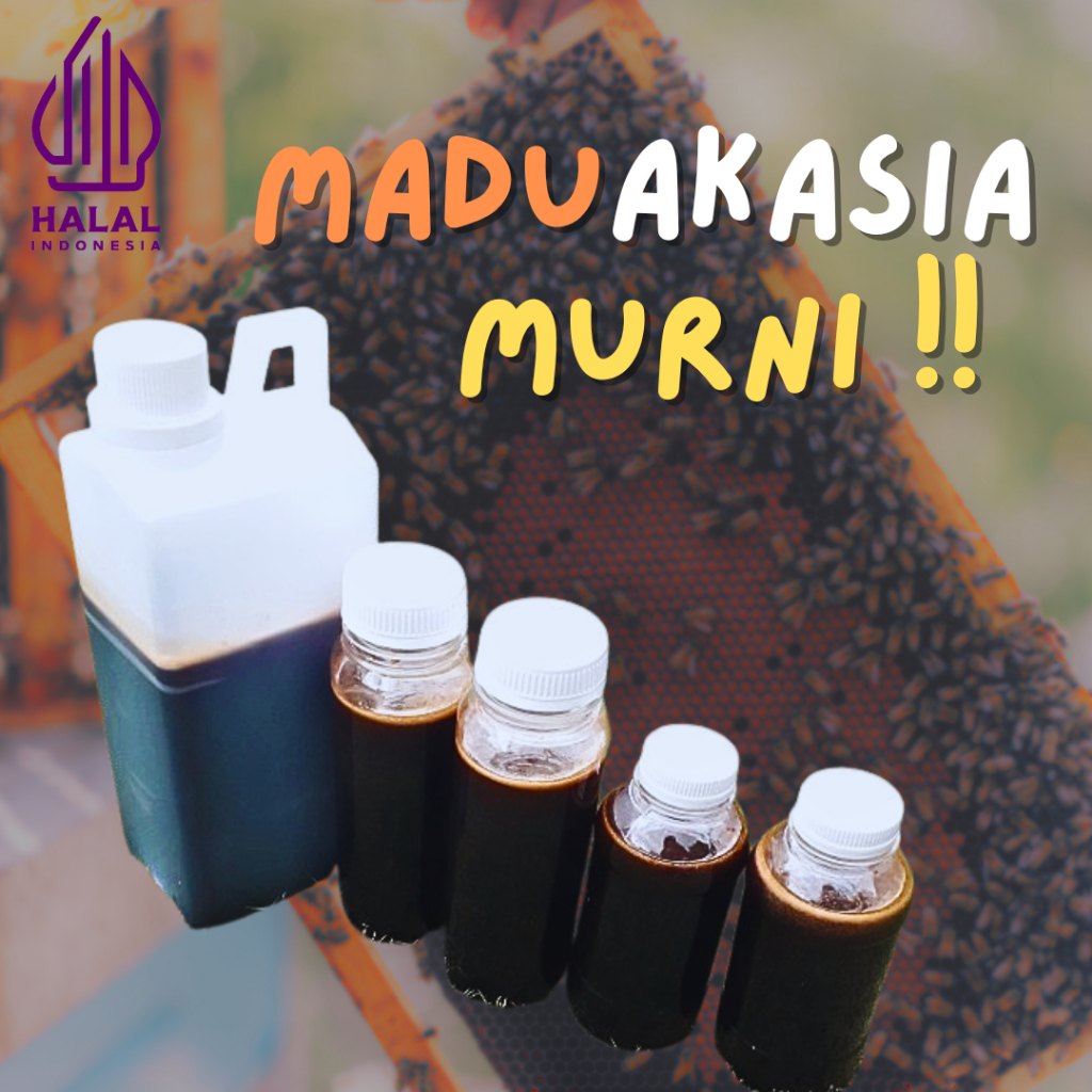 

madu akasia murni nectar 100% natubee honey