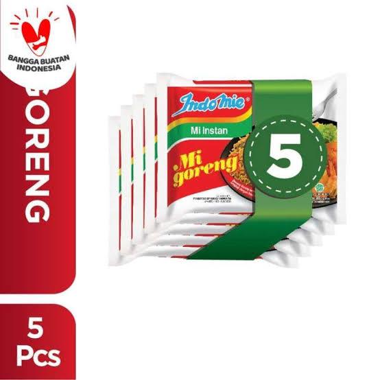 

Indomie Goreng 5 pcs x 85 gr