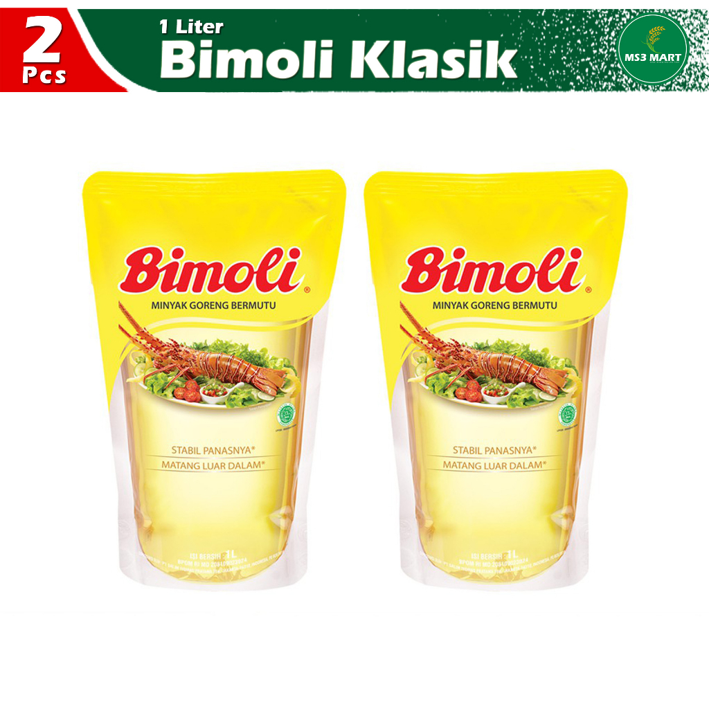 

Bimoli Klasik 1 Liter Pouch Isi 2 Pcs - MS3 Mart
