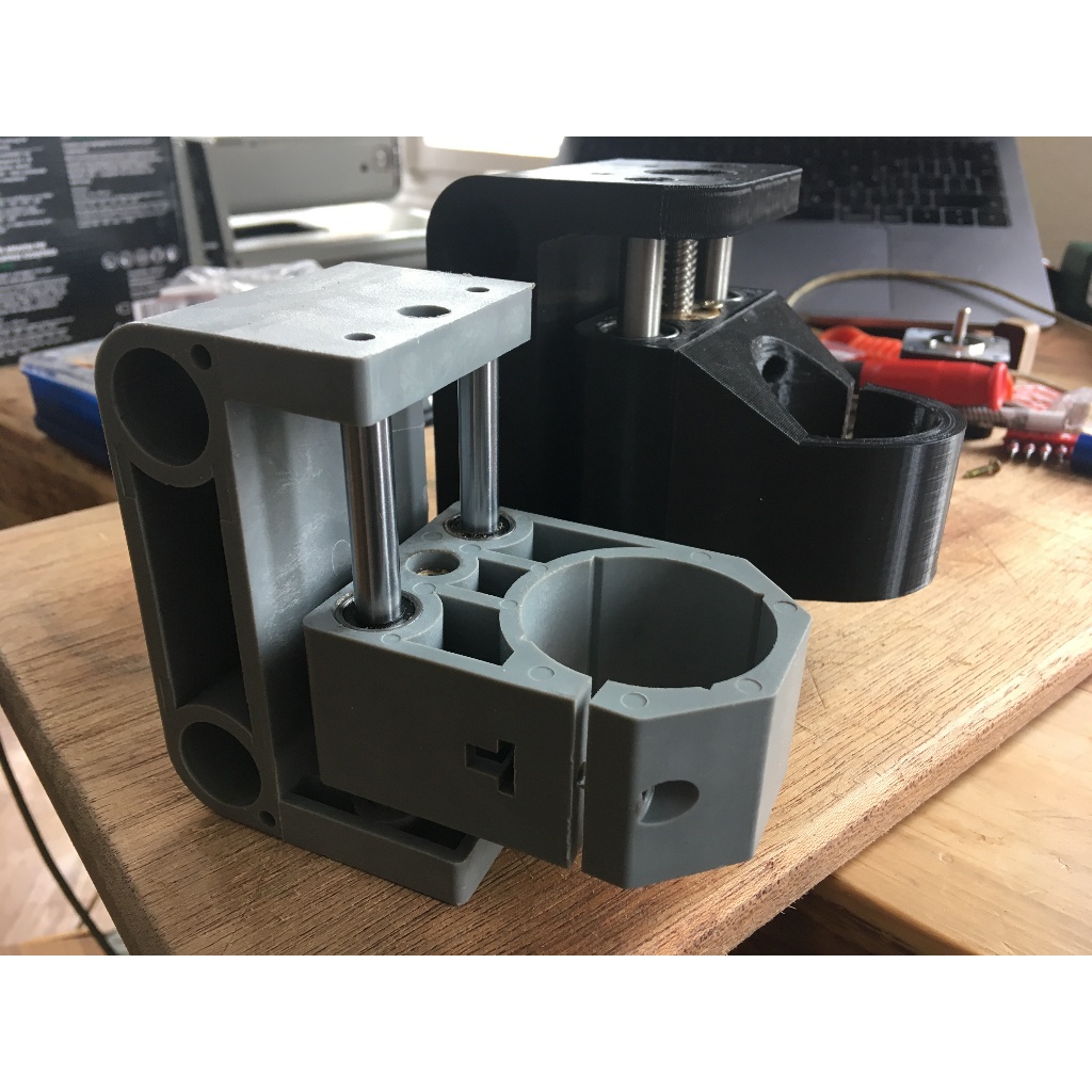 Dudukan Motor Spindle CNC 3018