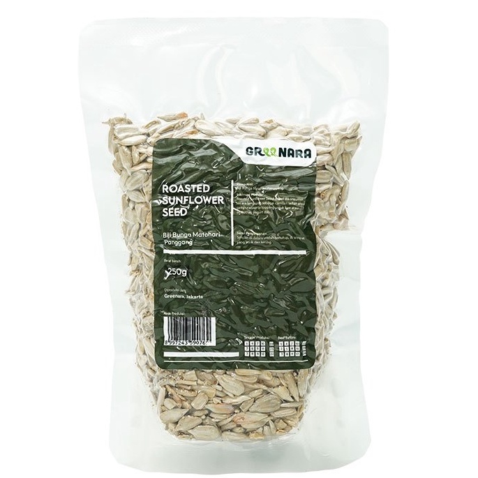 

COD✅ TERMURAH✅ Kuaci Kupas Panggang 250gr / Roasted Sunflower Seed