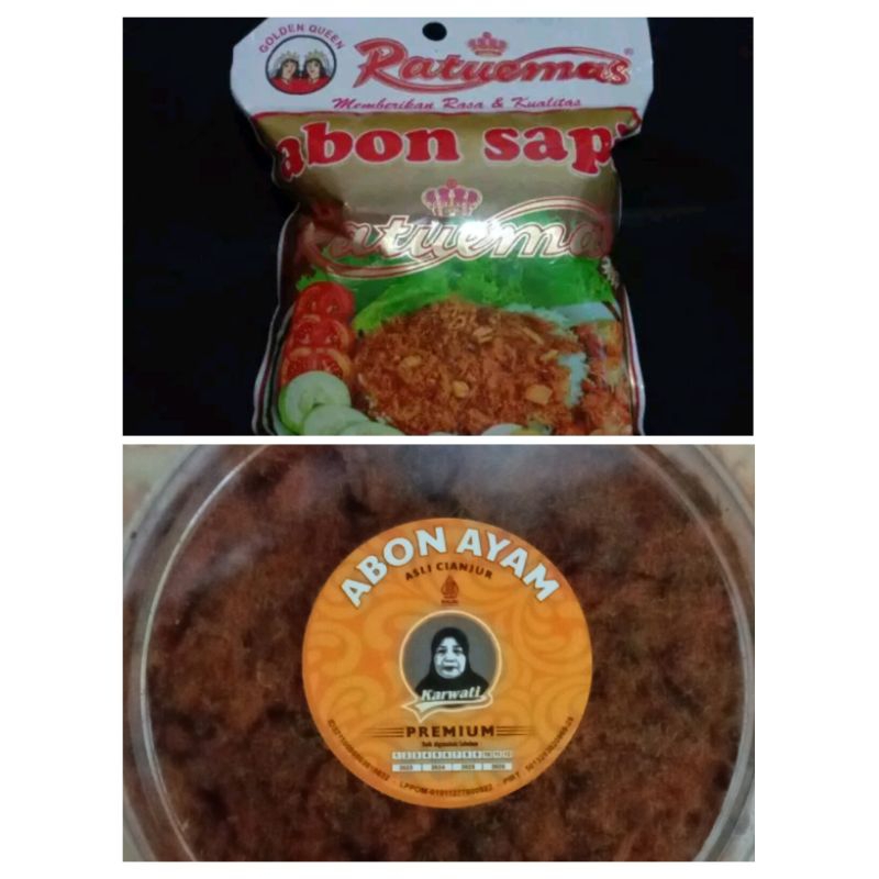 

Abon sapi / ayam