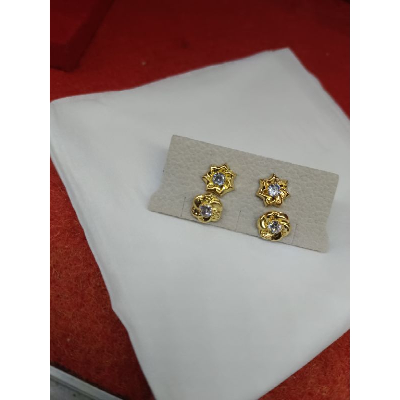 anting subang bunga setengah gram