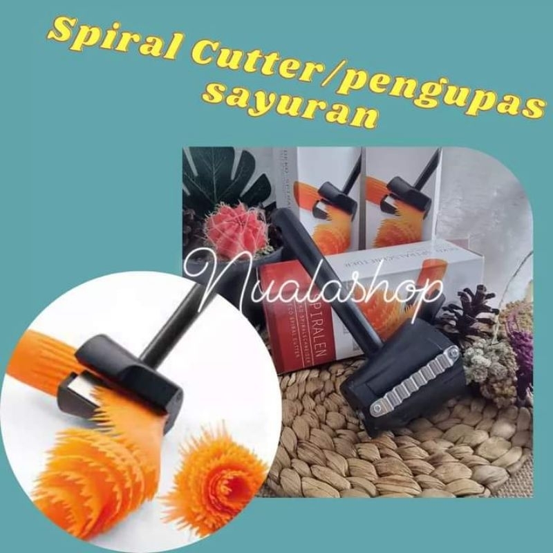 Serutan wortel spiral