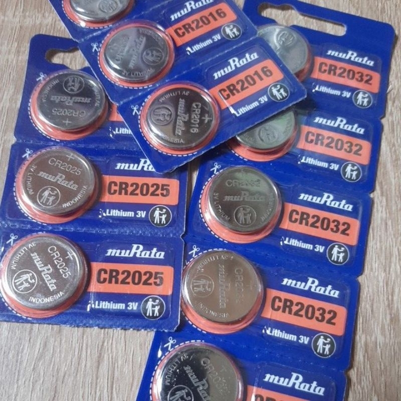 Baterai Murata CR2016 CR2025  CR2032