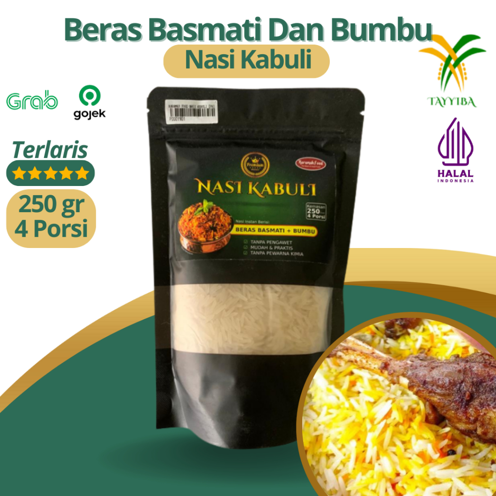 

Beras Basmati Dan Bumbu Kebuli Praktis Aroma Harum Berkualitas Tinggi