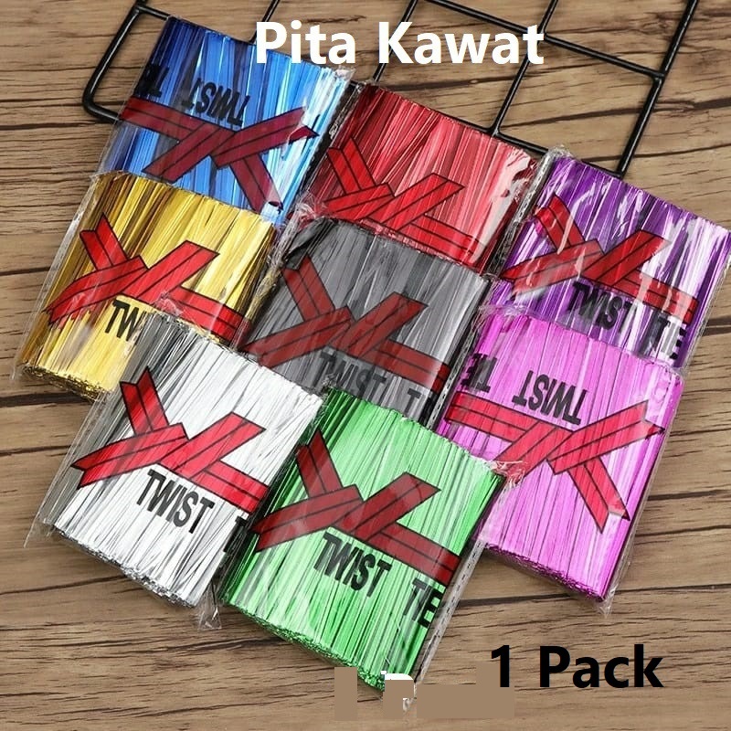 

Pita Kawat Souvenir / Kawat Ikat / Kawat Souvenir 8 cm Harga/Pack