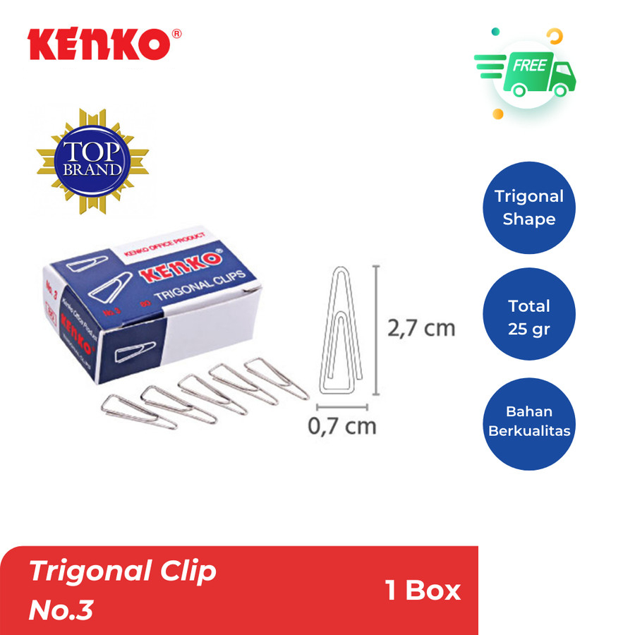 

Trigonal Clips KENKO No. 3 / ECERAN