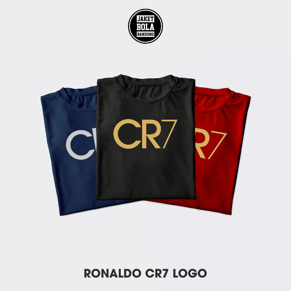 KAOS CRISTIANO RONALDO CR7 LOGO BAJU BOLA PRIA K18