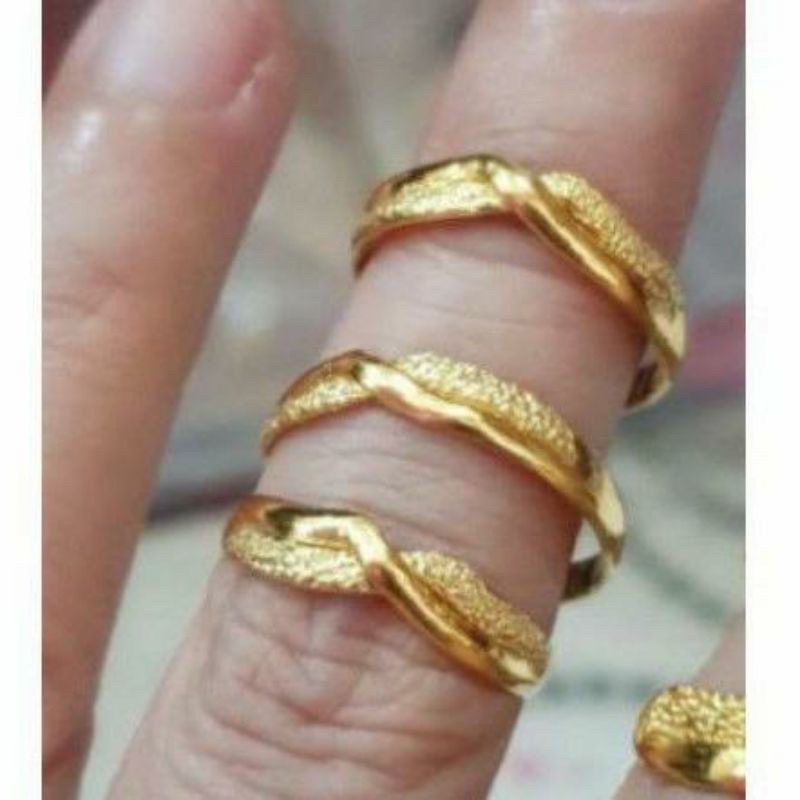 cincin model emas asli 24k 99