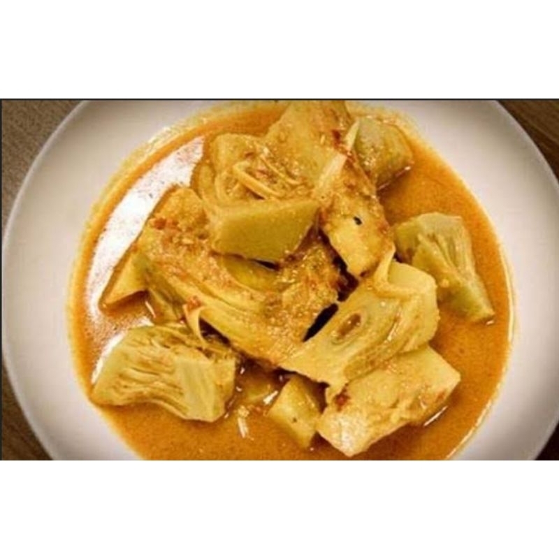 

sayur nangka&daun pisang