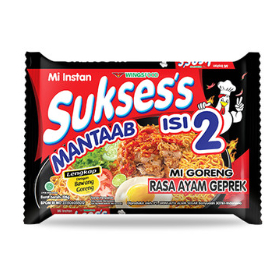 

Suksess Mi Goreng Ayam Geprek Isi 2 126gr
