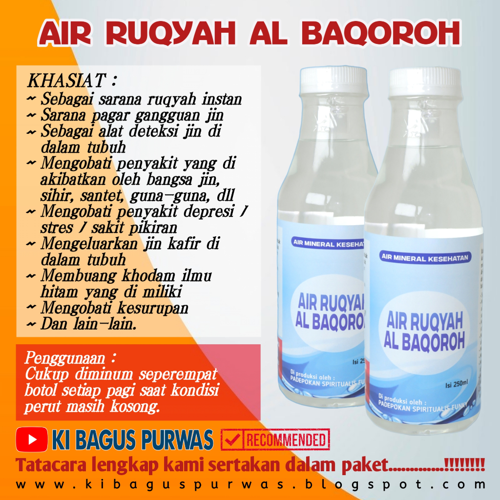 

AIR RUQYAH || AIR RUQYAH AL BAQOROH || ORIGINAL