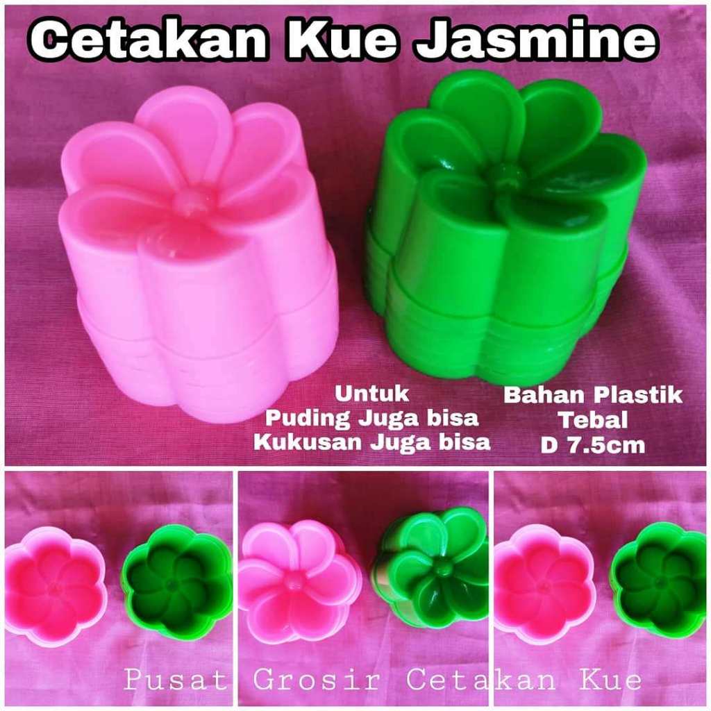Cetakan Kue /Cetakan Putu Ayu / Puding / Agar /Bentuk Jasmine