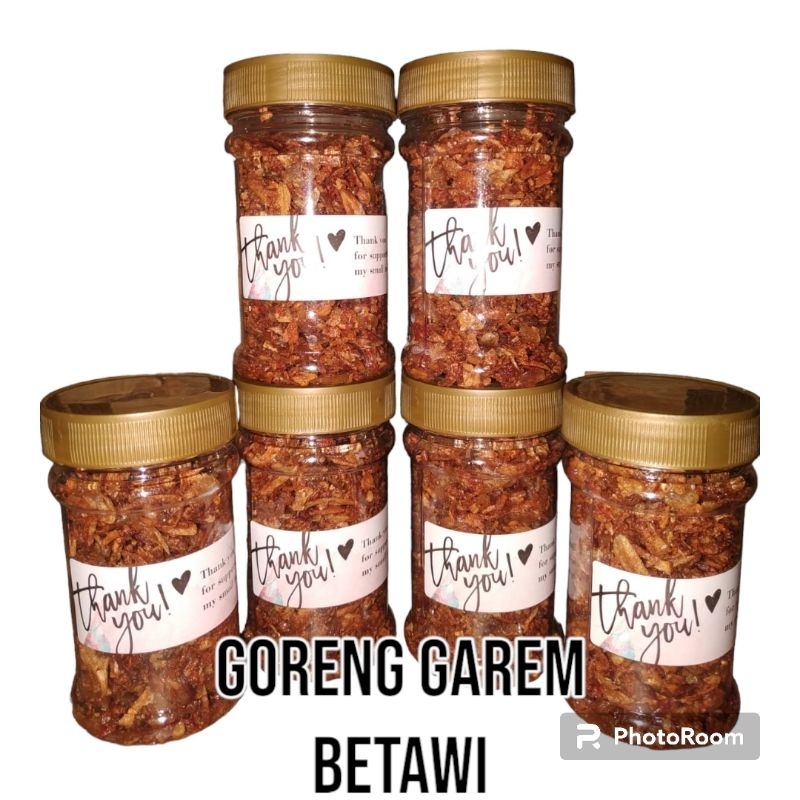 

Bawang Goreng Khas Betawi | Goreng Garem (PEDAS, ASIN, GURIH, GARING)