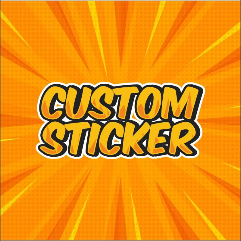 

Custom Sticker A3 Vinyl + Diecut (PREMIUM)