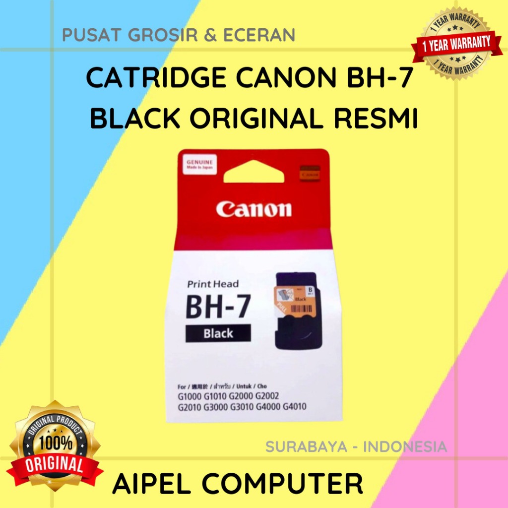 BH7 | CATRIDGE CANON BH-7 BLACK ORIGINAL 100%